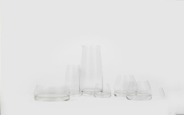 Ovio Glasses by Danese Artemide Design Accessories